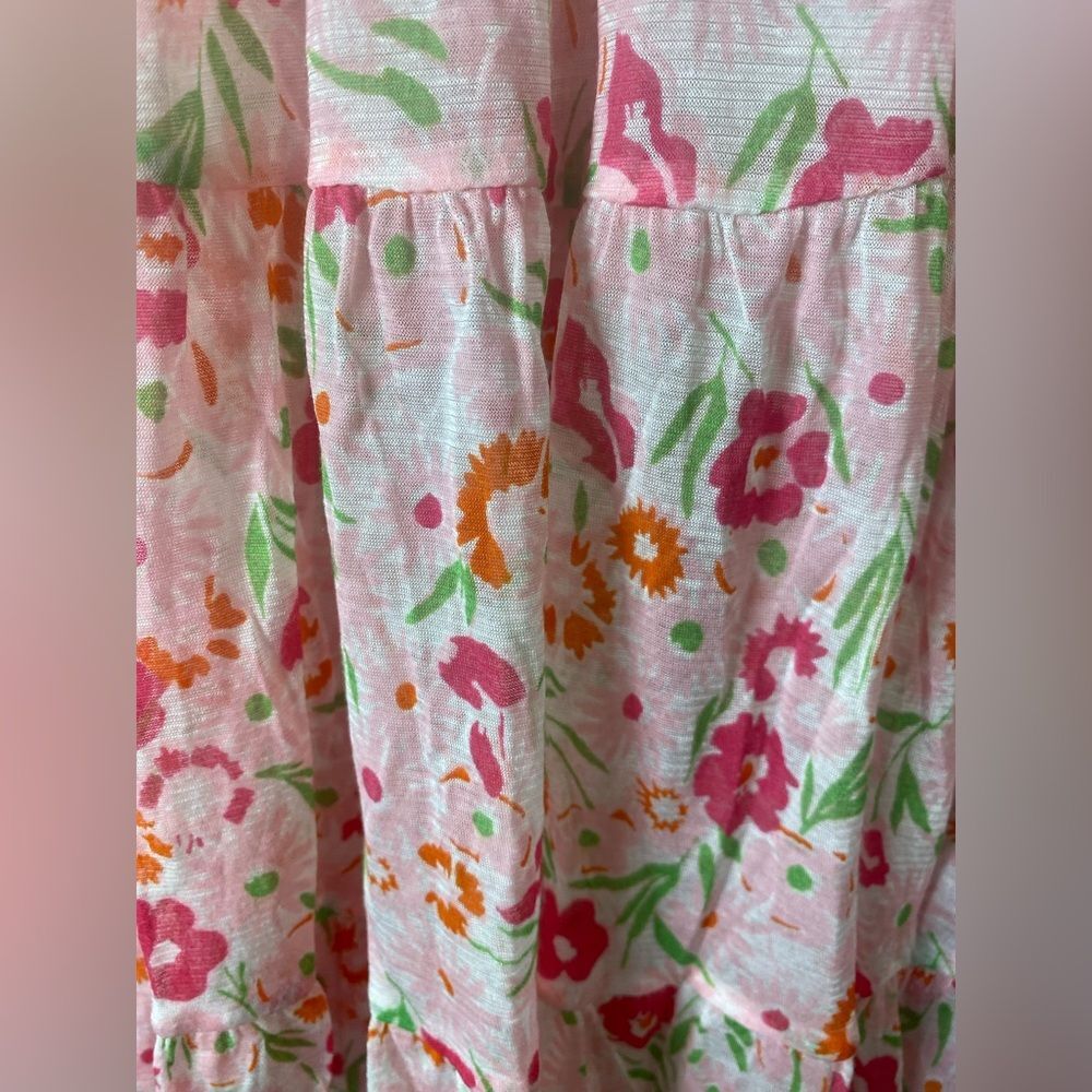Victoria's Secret Pink Floral Chemise with Bow - Picture 4 of 7